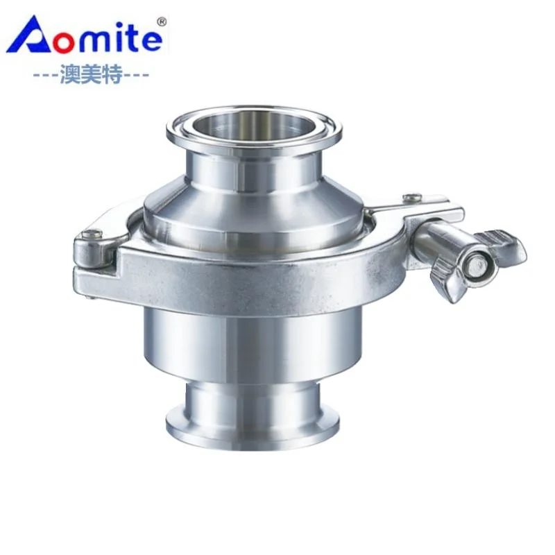Stainless Steel Sanitary Grade Tc Spring Check Valve One Way Check Valve CF 8m Silent 3/4&quot; Check Valve