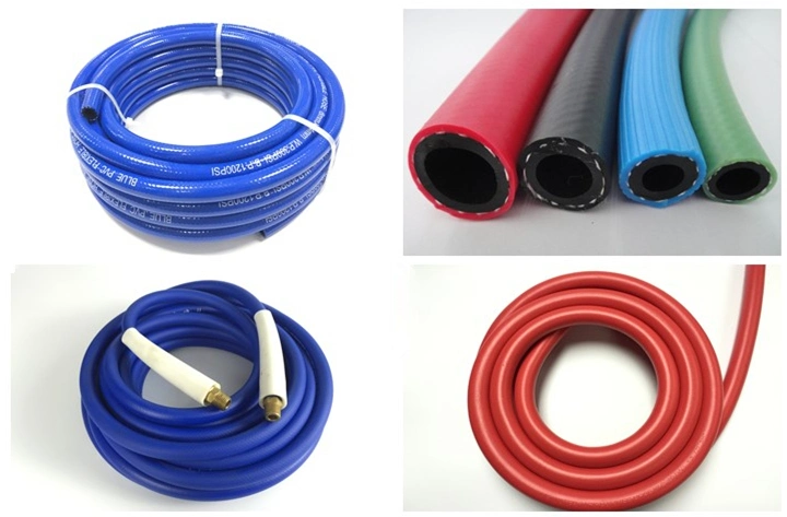 Flexible High Pressure PVC Rubber Braided Pneumatic Air Compressor LPG Gas Pipe Hose