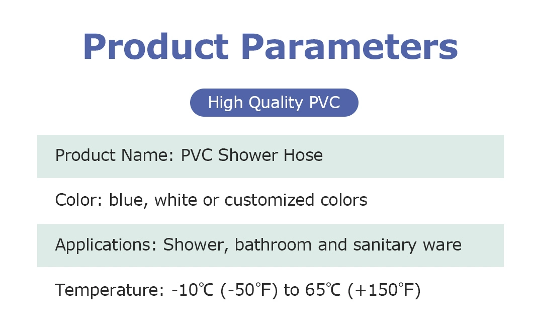 New Vinyl PVC Power Bidet Shower Hose Manufacturers
