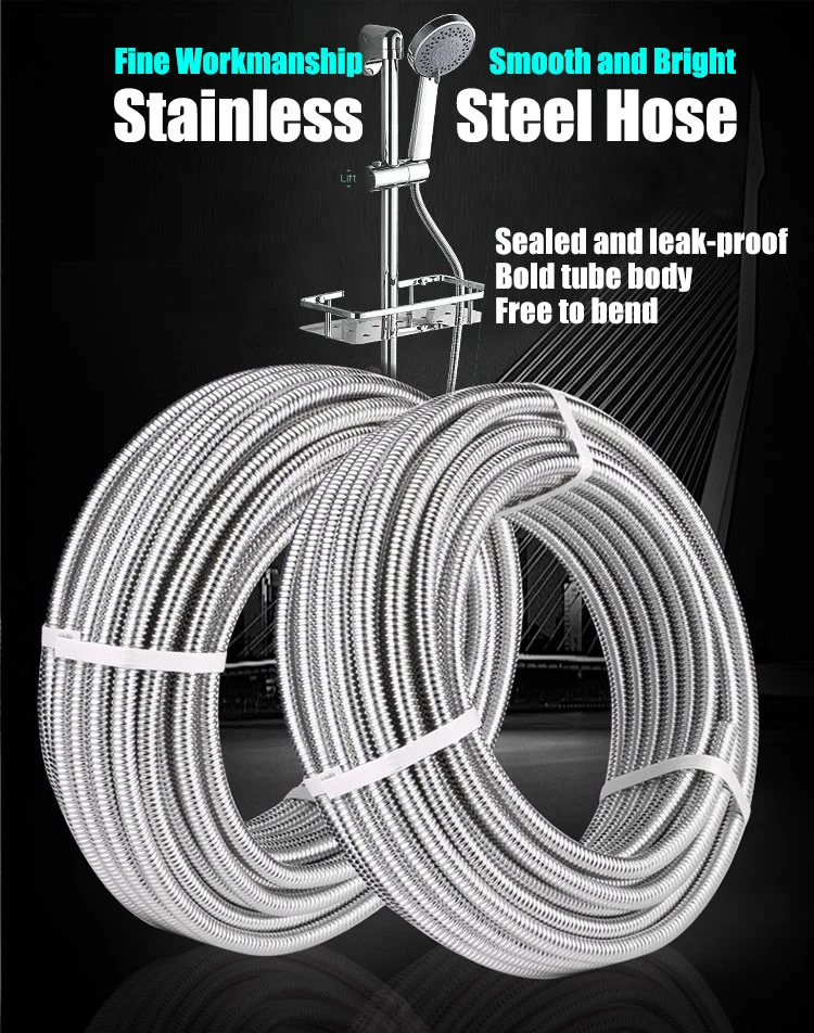 Pull-out Stainless Steel Flexible Hose Shower Hose for Kitchen Faucet