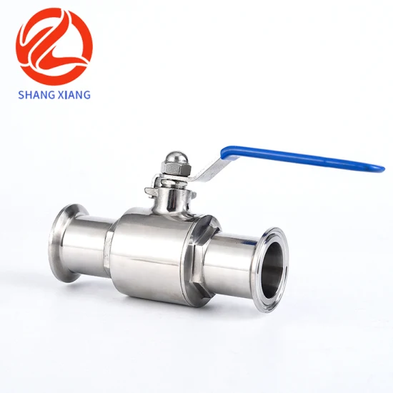 High Quality Sanitary Ss Manual Welding Two-Piece Straight-Through Ball Valves