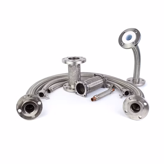 Flexible Metal Hose Corrugated Flange Pipe Joint